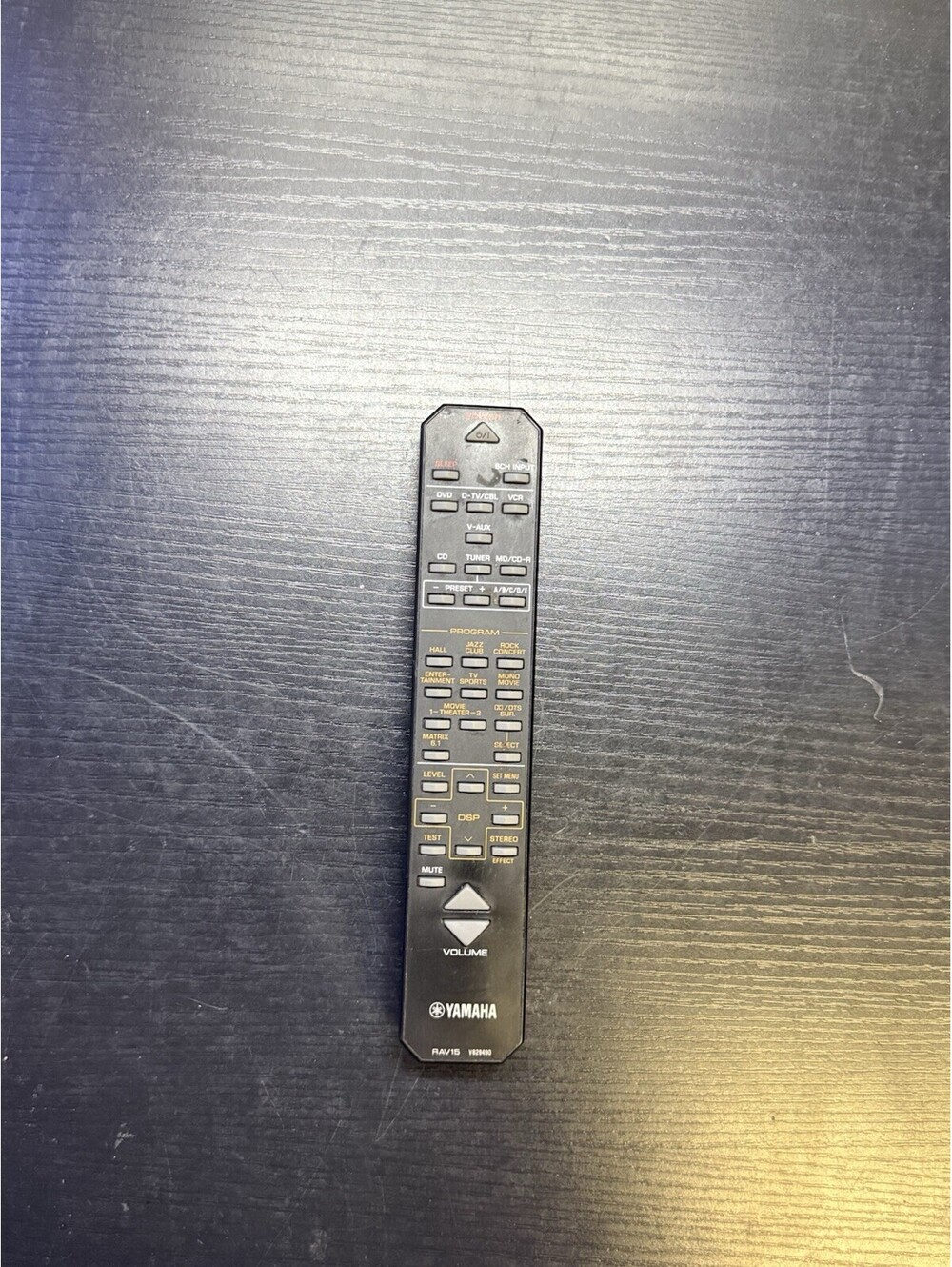 Yamaha RAV15 V829490 OEM A/V Receiver Remote Control Genuine
